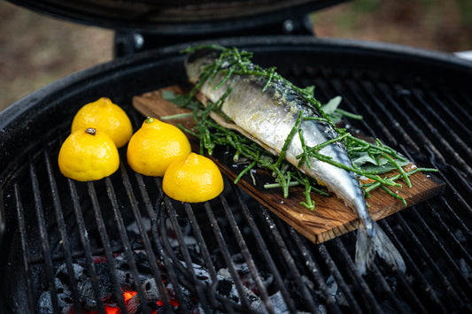 Simple Fish Cooking (Plank Style Cooking)