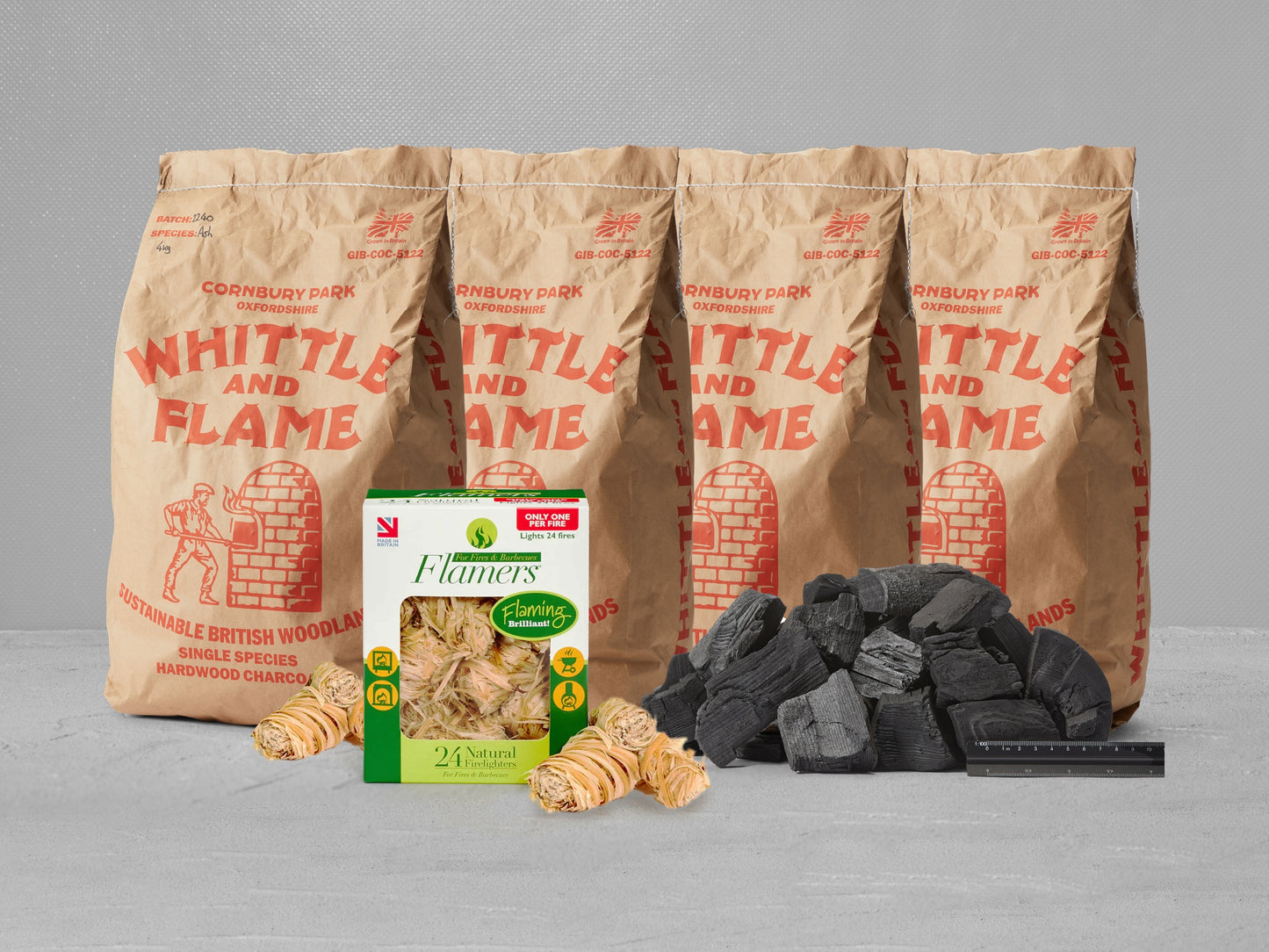 BUNDLE - Whittle and Flame Ash Charcoal